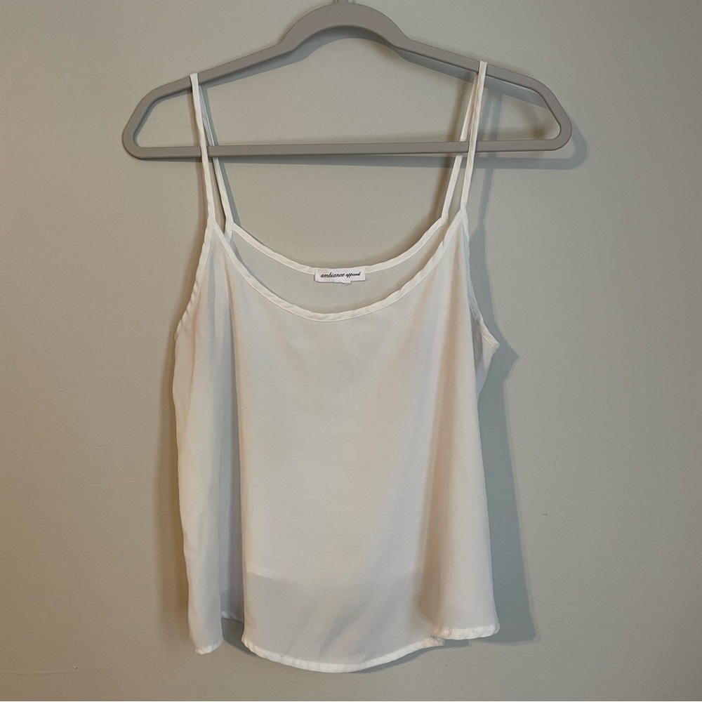 Silky Crop Tank Top